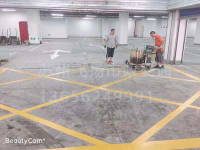 西安道路劃線_西安熱熔道路標線多少錢一米？