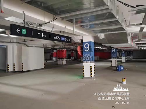 無錫交通標(biāo)線哪家最好？飛揚市政無錫車位劃線項目順利完工