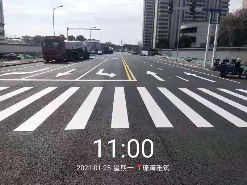 道路劃線熱熔標(biāo)線施工方案，道路標(biāo)線停車位施工方案